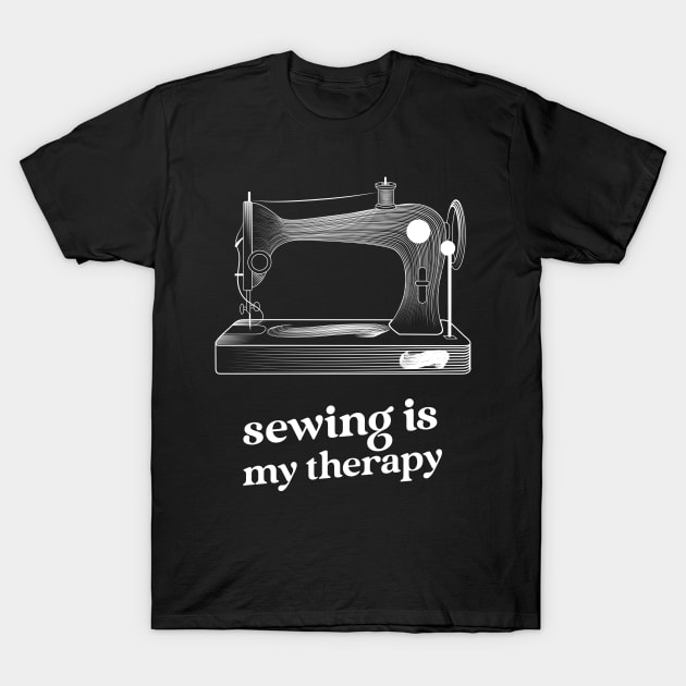 sewing is my therapy T-Shirt by juinwonderland 41